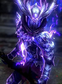 Purple Necrotic Armour